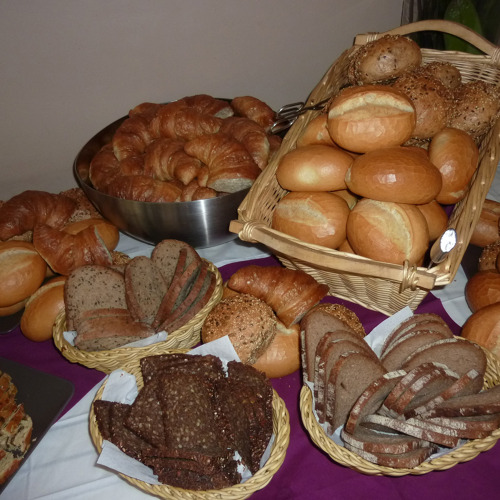 Frühstück im Vereinshaus